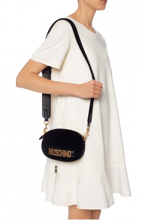Shoulder bag with metal logo, zdjęcie 2 Shoulder bag with metal logo od Moschino